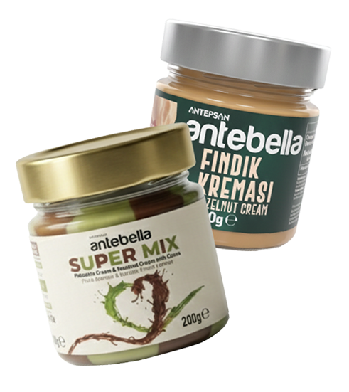 Antebella kremovi od lešnika, i pistaća i lešnika.